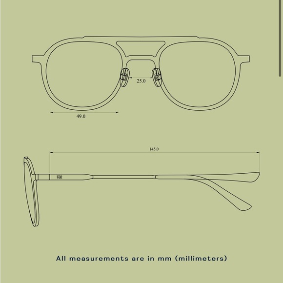 📍SOLD📍French Kiwis Hugo Aviator Reading Glasses - Picture 9 of 10